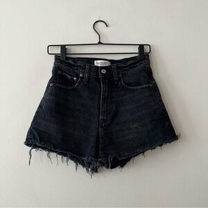 Abercrombie & Fitch Black Jean Shorts